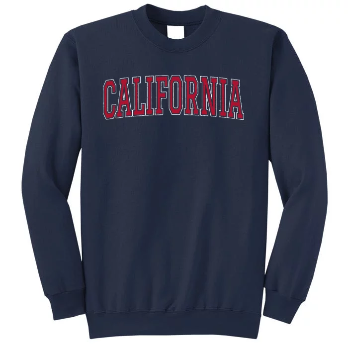 California Missouri Souvenir Varsity Style Red Text Sweatshirt