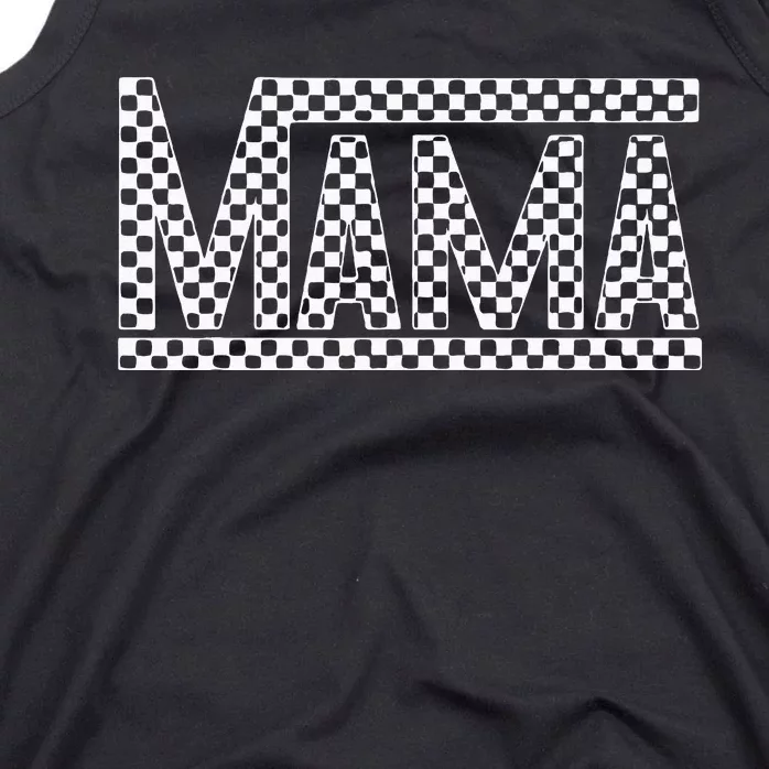 Checkered Mama Shirts Tank Top