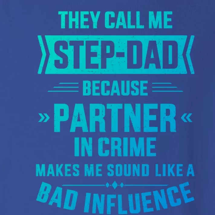 Call Me Stepdad Partner In Crime For FatherS Day Gift Toddler Long Sleeve Shirt