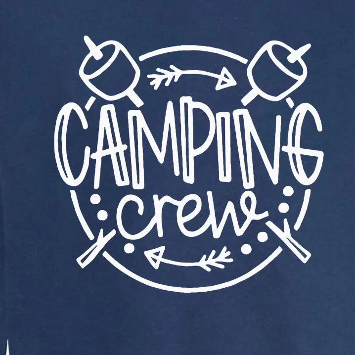 Camping Matching S For Family Camper Group Camping Crew Garment-Dyed Sweatshirt