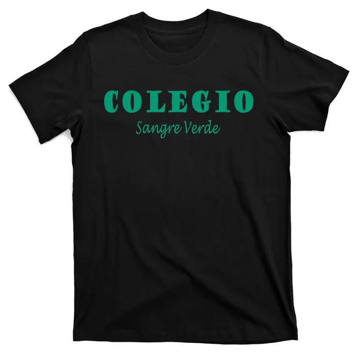 Colegial Mayaguez Sangre Verde Colegio T-Shirt