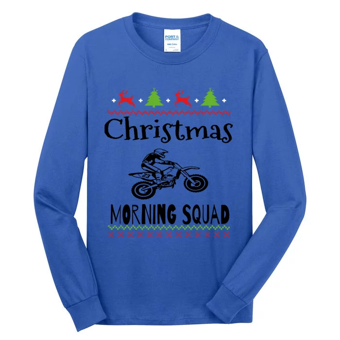 Christmas Morning Squad Offroading Gift Tall Long Sleeve T-Shirt