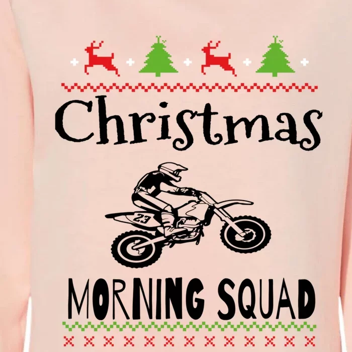 Christmas Morning Squad Offroading Gift Womens California Wash Sweatshirt