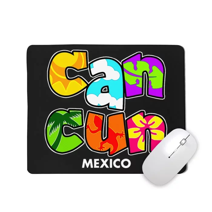 Cancun Mexico Souvenir Gift Spring Break Summer Vacation Mousepad