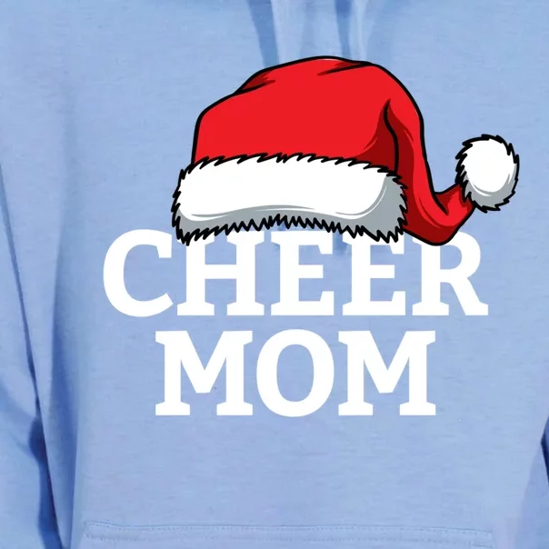 Cheer Mom Santa Christmas Funny Cheerleading Matching Family Funny Gift Unisex Surf Hoodie