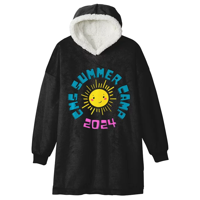 Classen Montessori School Summer Camp 2024 Hooded Wearable Blanket