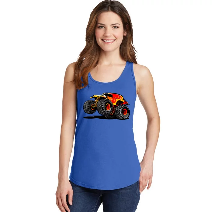 Cool Monster Truck For Trucks Toy Lovers Great Gift Ladies Essential Tank