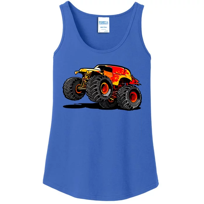 Cool Monster Truck For Trucks Toy Lovers Great Gift Ladies Essential Tank