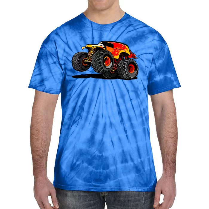 Cool Monster Truck For Trucks Toy Lovers Great Gift Tie-Dye T-Shirt