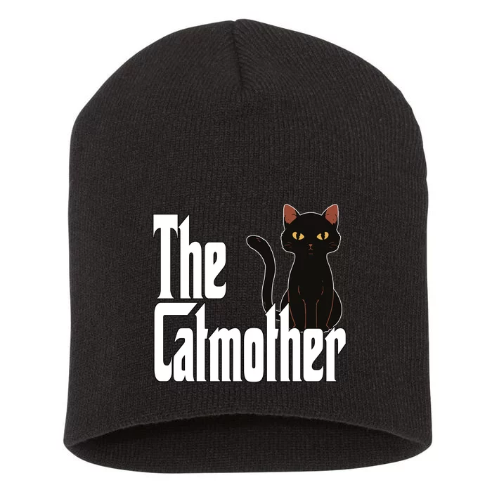 Cat Mother The Catmother Crazy Cat Mom Mama Short Acrylic Beanie