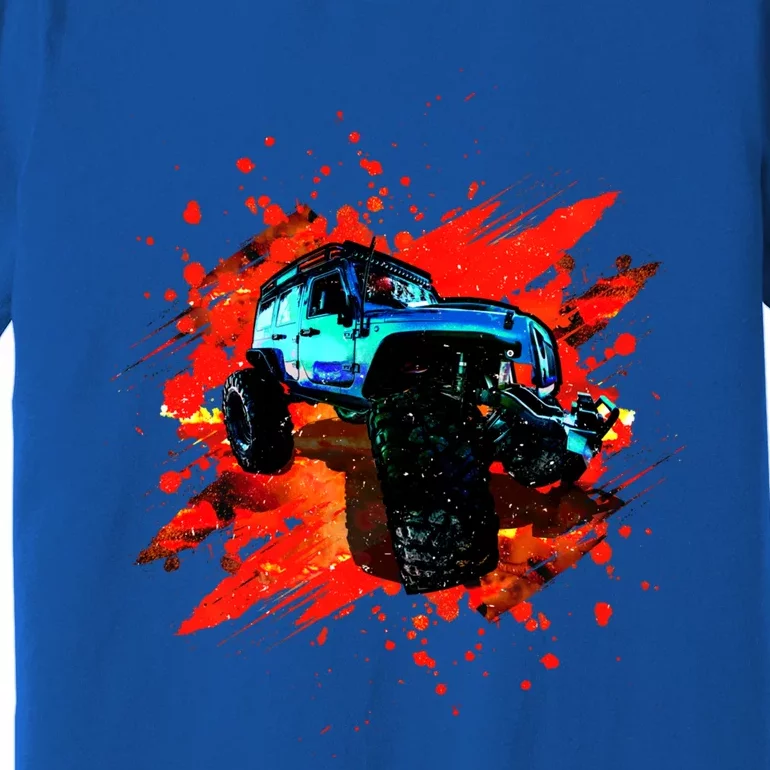 Cool Monster Truck Racing Gift Premium T-Shirt