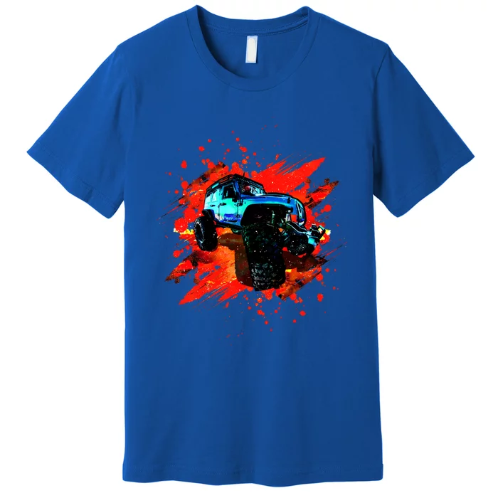 Cool Monster Truck Racing Gift Premium T-Shirt