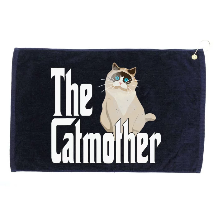 Cat Mom The Catmother Crazy Cat Mother Kitty Grommeted Golf Towel