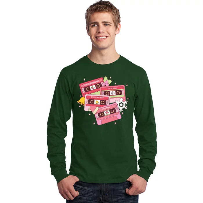 Christmas Music Track List Holiday Long Sleeve Shirt