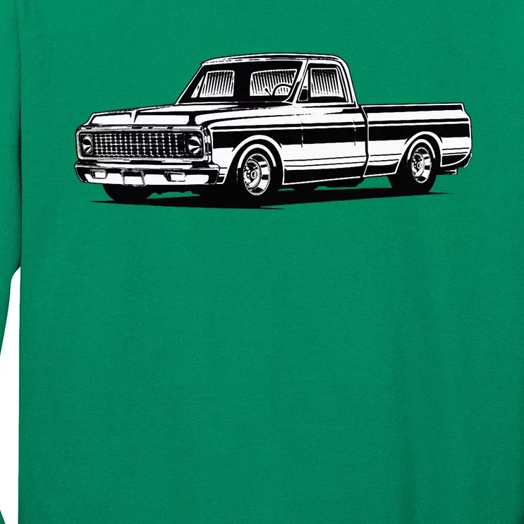 C10 Mini Truck Lowrider Slammed Long Sleeve Shirt