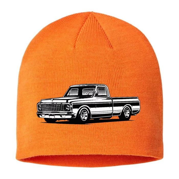 C10 Mini Truck Lowrider Slammed 8 1/2in Sustainable Knit Beanie