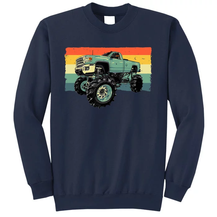 Cool Monster Truck Big Monster Trucks Sweatshirt