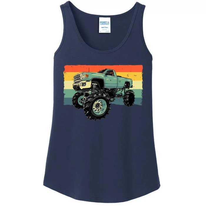 Cool Monster Truck Big Monster Trucks Ladies Essential Tank