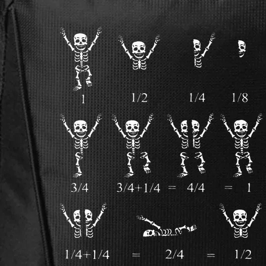 Cute Math Teacher Equation Skeleton Math Students Halloween City Backpack