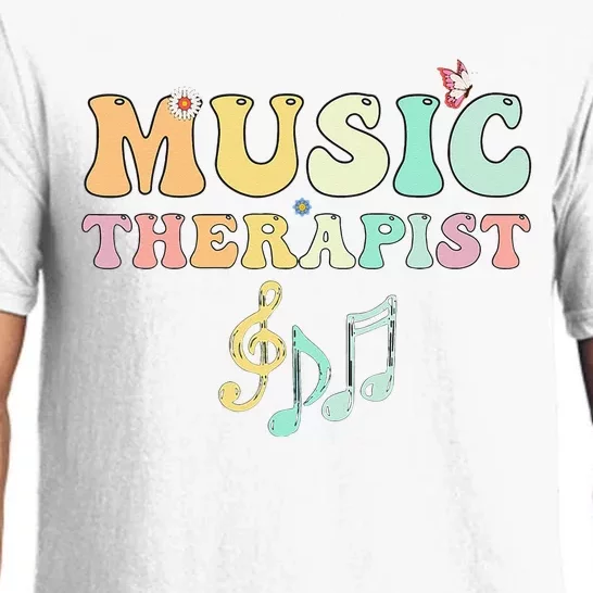 Cute Music Therapist Appreciation Music Therapy Pajama Set