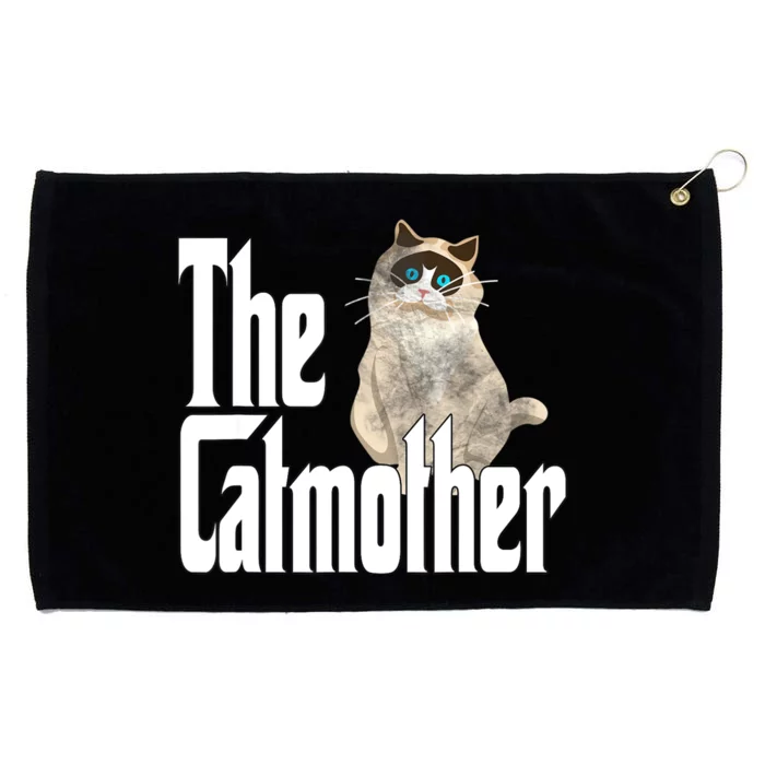 Cat Mom The Catmother Crazy Cat Mother Kitty Mommy Grommeted Golf Towel