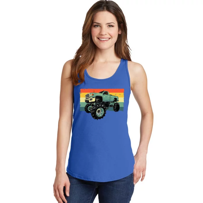 Cool Monster Truck Big Monster Trucks Ladies Essential Tank