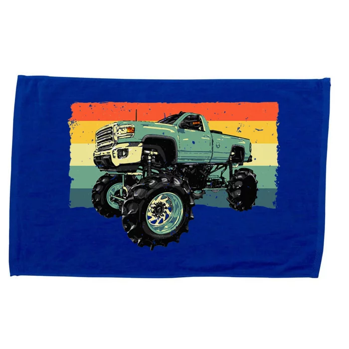 Cool Monster Truck Big Monster Trucks Microfiber Hand Towel