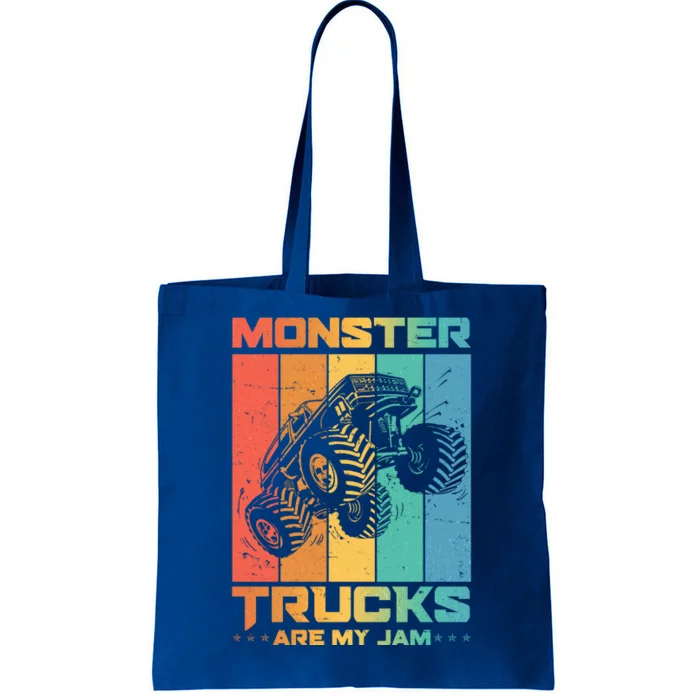 Cool Monster Trucks Are My Jam Tote Bag