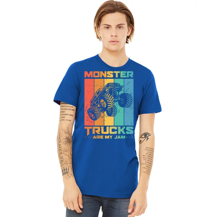 Cool Monster Trucks Are My Jam Premium T-Shirt