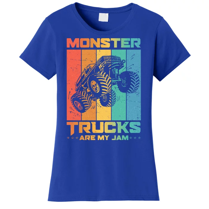 Cool Monster Trucks Are My Jam Women's T-Shirt