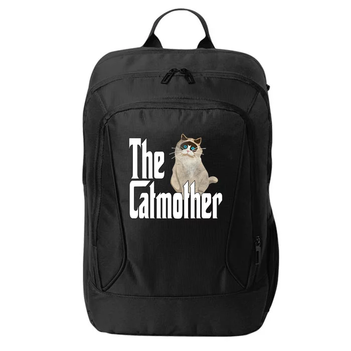 Cat Mom The Catmother Crazy Cat Mother Kitty Mommy City Backpack