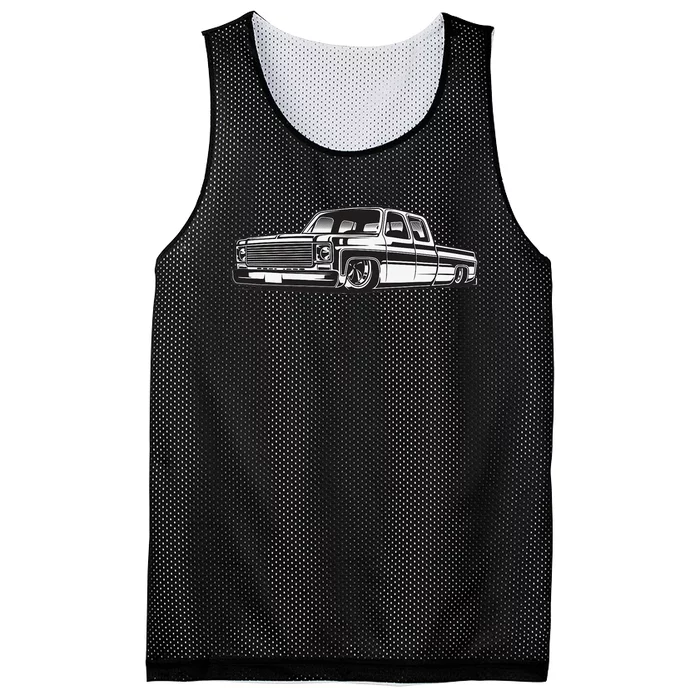 C10 Mini Truck Lowrider Slammed Mesh Reversible Basketball Jersey Tank