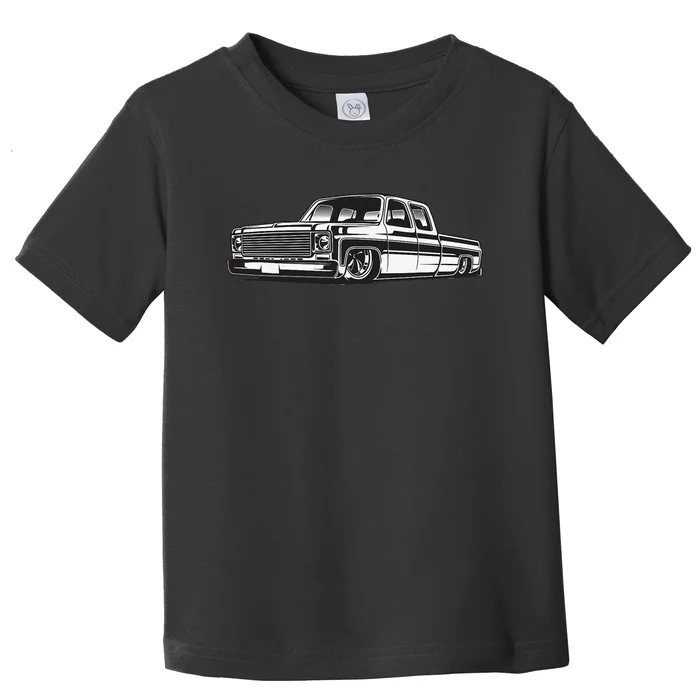 C10 Mini Truck Lowrider Slammed Toddler T-Shirt