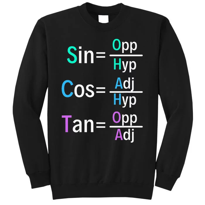 Cool Mathematics Teacher Professor The math ain't mathing Tall Sweatshirt