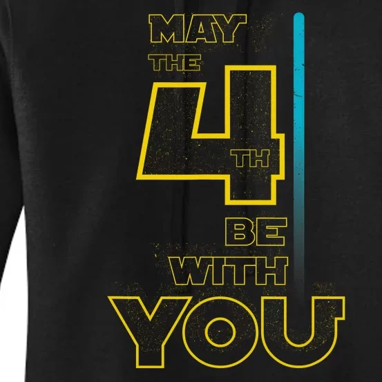 Cool May The 4th Be With You Birthday Women's Pullover Hoodie