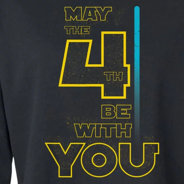 Cool May The 4th Be With You Birthday Cropped Pullover Crew