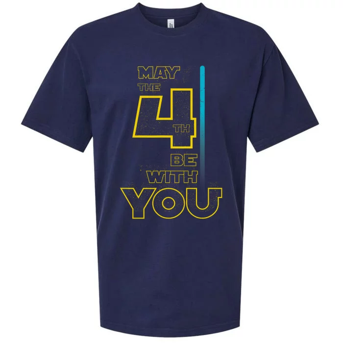 Cool May The 4th Be With You Birthday Sueded Cloud Jersey T-Shirt