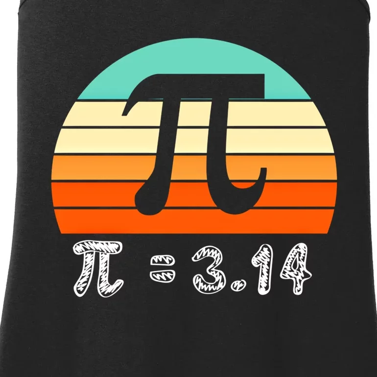 Cool Math Teacher Student Future Engineer Funny Happy Pi Day Gift Ladies Essential Tank