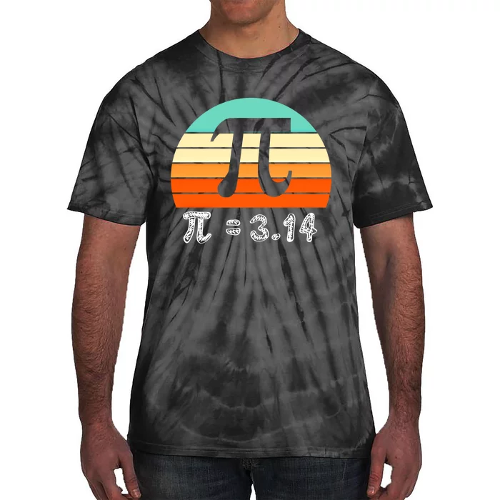 Cool Math Teacher Student Future Engineer Funny Happy Pi Day Gift Tie-Dye T-Shirt