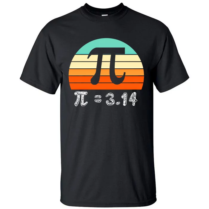 Cool Math Teacher Student Future Engineer Funny Happy Pi Day Gift Tall T-Shirt