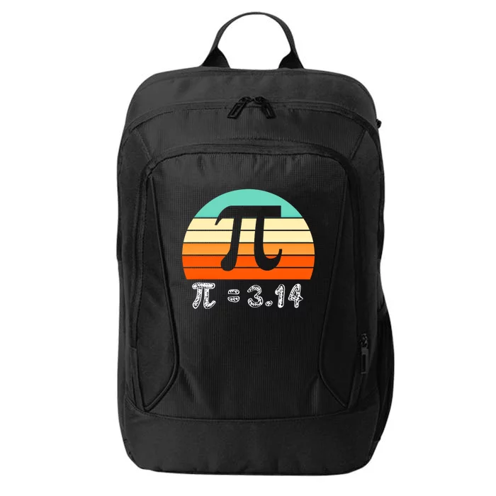 Cool Math Teacher Student Future Engineer Funny Happy Pi Day Gift City Backpack