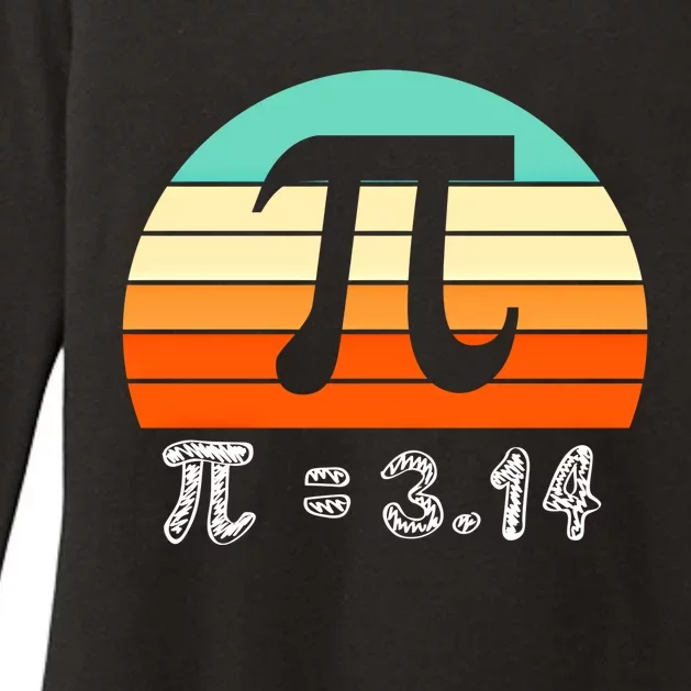 Cool Math Teacher Student Future Engineer Funny Happy Pi Day Gift Womens CVC Long Sleeve Shirt