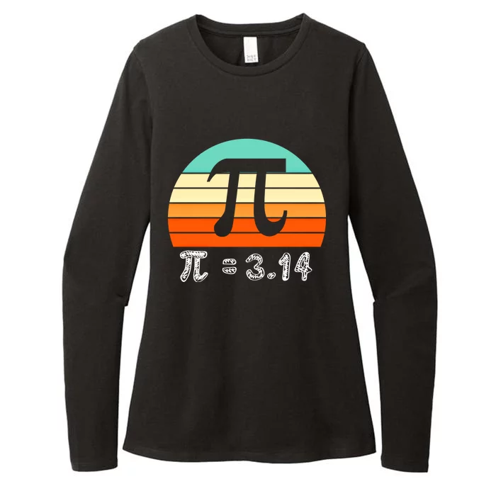 Cool Math Teacher Student Future Engineer Funny Happy Pi Day Gift Womens CVC Long Sleeve Shirt