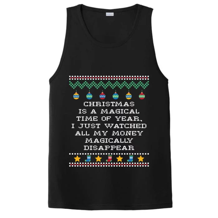 Christmas Magical Time Of Year Xmas Employee Christmas Eve Gift Performance Tank