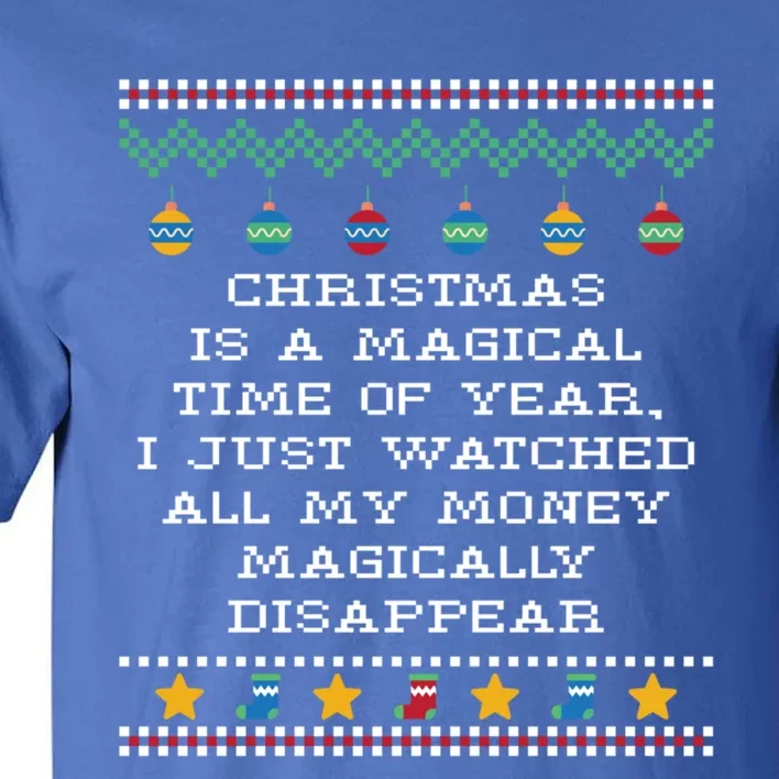 Christmas Magical Time Of Year Xmas Employee Christmas Eve Gift Tall T-Shirt