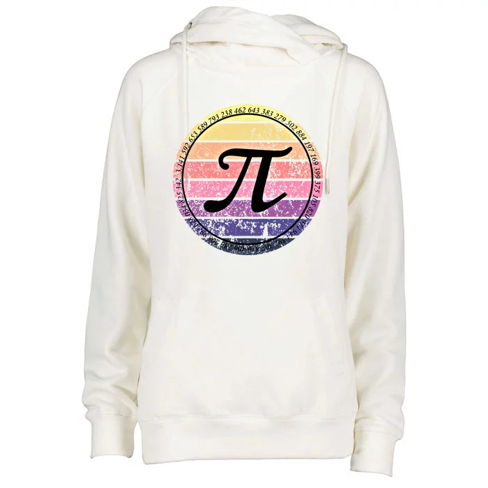 Cool Math Teacher Student Pi Day Digits Funny Happy Pi Day Gift Womens Funnel Neck Pullover Hood