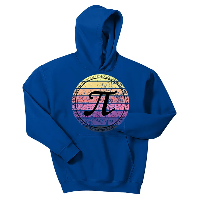 Cool Math Teacher Student Pi Day Digits Funny Happy Pi Day Gift Kids Hoodie