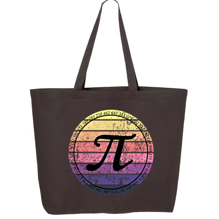 Cool Math Teacher Student Pi Day Digits Funny Happy Pi Day Gift 25L Jumbo Tote