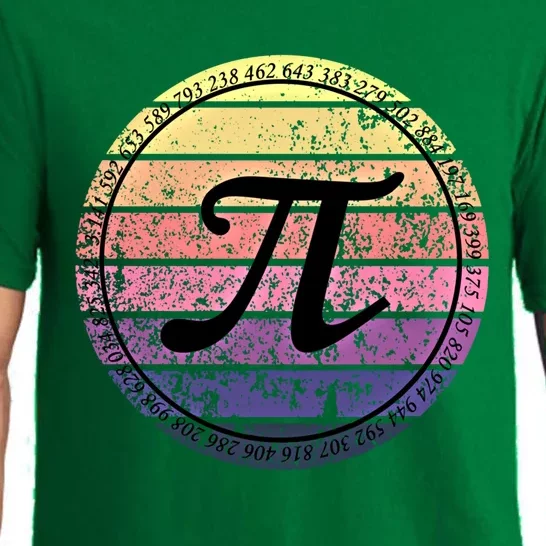 Cool Math Teacher Student Pi Day Digits Funny Happy Pi Day Gift Pajama Set