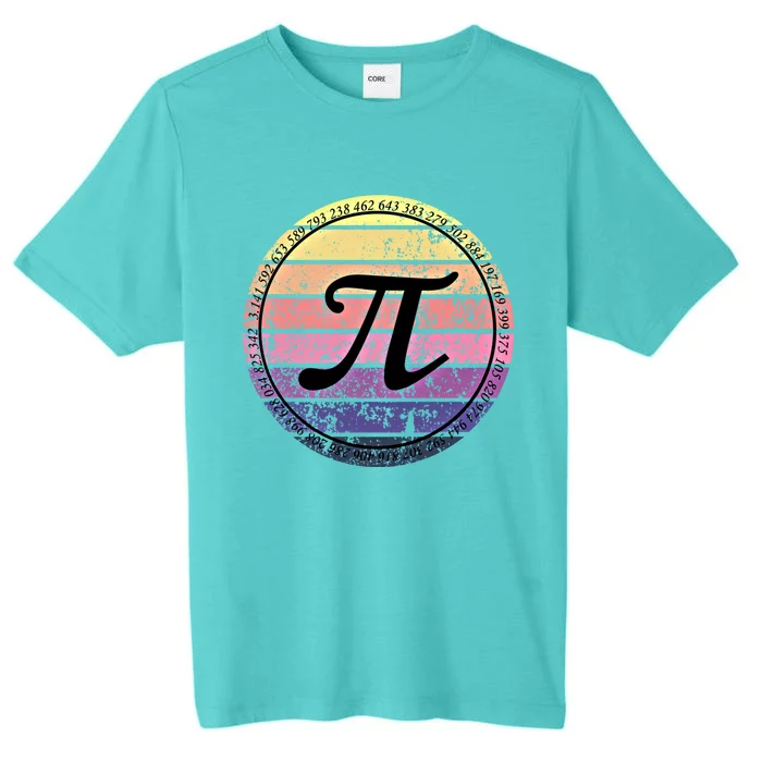 Cool Math Teacher Student Pi Day Digits Funny Happy Pi Day Gift ChromaSoft Performance T-Shirt